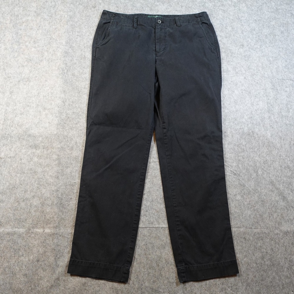Ralph Lauren‎ Pants Womens 14 Black Cotton Chino Casual Workwear Office